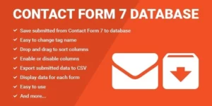 Database for Contact Form 3.0.6破解版插件
