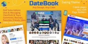 DateBook Dating WordPress Theme 4.7.3破解版主题