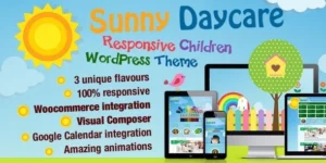 Daycare Kindergarden WordPress Theme 3.2破解版主题