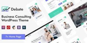 Debate Business Consulting WordPress Theme 1.2破解版主题