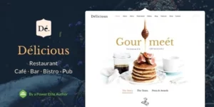 Delicioz Restaurant WordPress Theme 1.0.6破解版主题