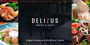 Delizus | Restaurant Cafe WordPress Theme 1.1.0破解版主题