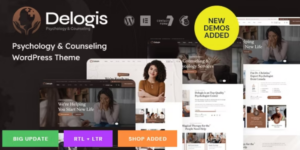 Delogis Psychology Counseling WordPress Theme 1.0.1破解版主题