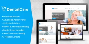 Dental Care Dentist Medical WordPress Theme 5.9破解版主题