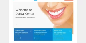 Dentalcenter Dental Clinic Responsive WordPress Theme 1.0.0破解版主题