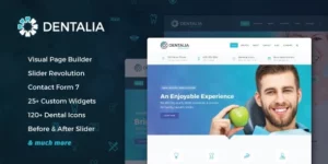 Dentalia Dentist Medical WordPress Theme 2.2破解版主题