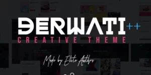 Derwati Trendy Creative Portfolio Theme 1.3破解版主题