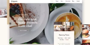 Despero Cafe Restaurant WordPress Theme 1.2破解版主题