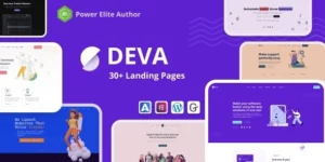 Deva Landing Page 1.1.1破解版主题