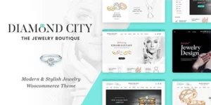 DiCi Jewelry Shop WordPress Theme 1.2.1破解版主题