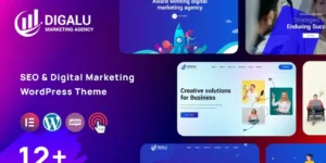Digalu – SEO Digital Marketing WordPress Theme 1.0破解版主题