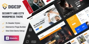 Digicop Security and CCTV WordPress Theme 2.9破解版主题