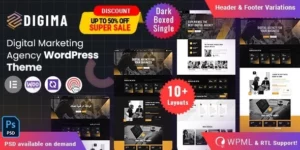 Digima Creative Digital Agency 1.4破解版主题