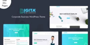 Digita Corporate Business WordPress Theme 1.0破解版主题