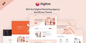 Digitax SEO Digital Marketing Agency WordPress Theme 1.1.5破解版主题