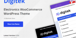 Digitek – Elementor Electronics WooCommerce Theme 1.7.0破解版主题