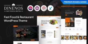 Dinenos Restaurant WordPress Theme 1.0.4破解版主题