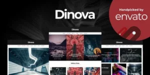 Dinova Alternative Magazine Gutenberg Theme 1.4.6破解版主题