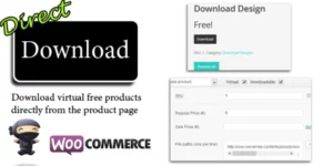 Direct Download for Woocommerce 1.16破解版插件