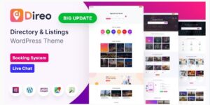 Direo Directory Listing WordPress Theme 2.25破解版主题