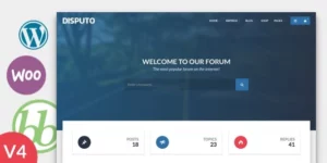 Disputo WordPress bbPress Forum Theme 4.3破解版主题