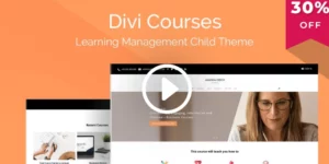 Divi Courses WP Zone 1.0.6破解版主题