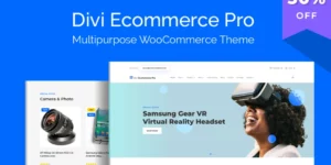 Divi Ecommerce Pro 1.0.10破解版主题