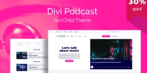 Divi Podcast 1.1.8破解版主题