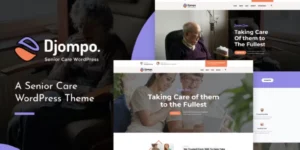 Djompo | Senior Care WordPress Theme 1.5破解版主题