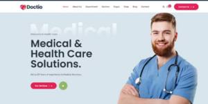 Doctio Medical Health WordPress Theme 1.0.5破解版主题