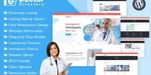 Doctor Directory WordPress Theme 1.0.0破解版主题