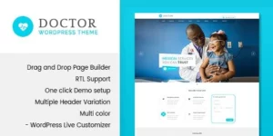 Doctor Medical Health WordPress Theme 1.3.2破解版主题