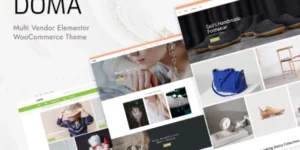 Doma Multi Vendor Elementor WooCommerce Theme 3.1.0破解版主题