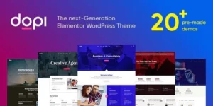 Dopi Elementor MultiPurpose WordPress Theme 1.2.4破解版主题