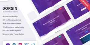 Dorsin WordPress Landing Page Theme WordPress Theme 1.1.0破解版主题