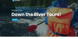 Down River Rafting Kayaking WordPress Theme 1.0.0破解版主题