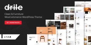 Drile Furniture WooCommerce WordPress Theme 1.1.8破解版主题
