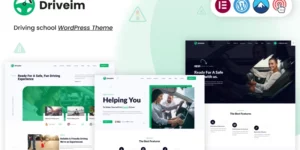Driveim An Exclusive Driving Training WordPress Theme for Driving Schools! 1.0.0破解版主题