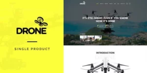Drone Single Product WordPress Theme 1.126破解版主题