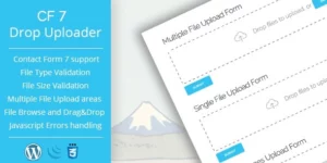 Drop Uploader for CF7 DragDrop File Uploader Addon 2.3.1破解版插件