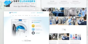Dry Cleaning | Laundry Services WordPress Theme 3.3破解版主题