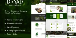 Dryad Gardening Company WordPress Theme 1.0.0破解版主题