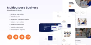 Duty Multipurpose Business WordPress Theme 1.2.0破解版主题