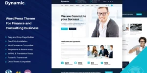 Dynamic Finance and Consulting WordPress Theme 2.6破解版主题