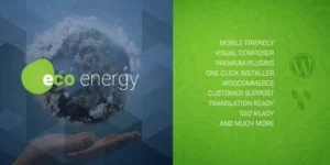 ECO Energy | Ecology Alternative Power Company WordPress Theme 1.9.1破解版主题