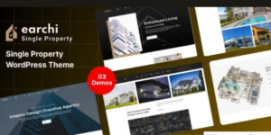 Earchi Real Estate Single Property 1.0.0破解版主题