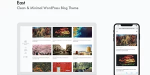 East Clean Minimal WordPress Blog Theme 1.1.8破解版主题