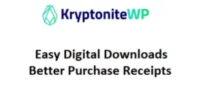Easy Digital Downloads Better Purchase Receipts 1.0.0破解版插件