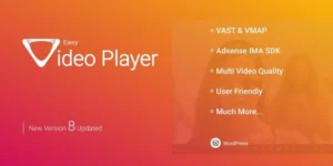 Easy Video Player WordPress Plugin 9.3.1破解版插件