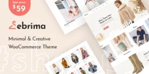 Ebrima Minimal Creative WooCommerce WP Theme 1.1.10破解版主题
